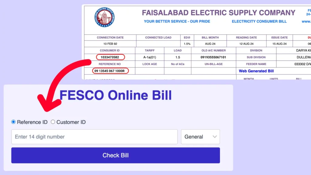 How to Check FESCO Online BIll